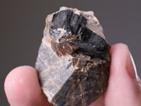 FERRO-EDENITE with ZIRCON