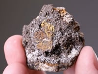 NATIVE GOLD with CHLORARGYRITE