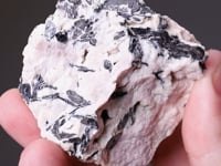 NAGYÁGITE in RHODOCHROSITE