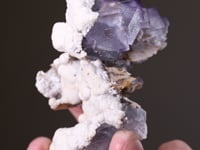 FLUORITE with CALCITE
