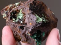 AGARDITE with MALACHITE