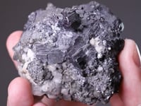 PYRARGYRITE on GALENA