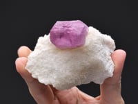 FLUORITE on QUARTZ