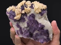 FLUORITE with BARYTE