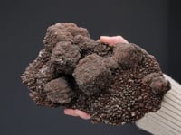 QUARTZ var. Eisenkiesel with PYRITE, CALCITE and  BARYTE