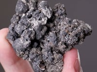 ACANTHITE ps. after ARGENTITE on PYRITE