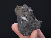 NATIVE SILVER on ACANTHITE