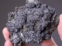 POLYBASITE with PYRARGYRITE
