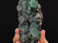 FLUORITE with GEOCRONITE, PYRITE and SPHALERITE