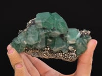 FLUORITE with PYRITE, GEOCRONITE and ARSENOPYRITE