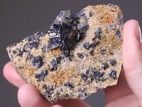 BOURNONITE on SIDERITE