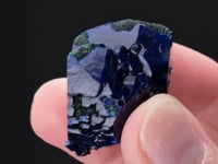 AZURITE with MALACHITE