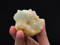 FLUORITE with QUARTZ