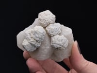 BARYTE on WITHERITE on CALCITE