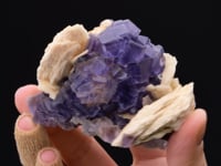 FLUORITE with BARYTE