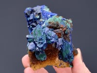 MALACHITE partial ps. after AZURITE