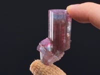 ELBAITE with QUARTZ
