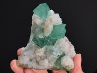 FLUORITE with QUARTZ
