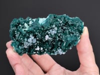 DIOPTASE with QUARTZ