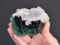 FLUORITE with CALCITE