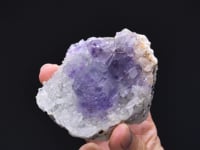 FLUORITE with QUARTZ