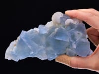 FLUORITE with CALCITE
