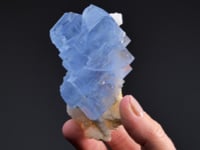 FLUORITE with QUARTZ