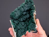 MALACHITE on QUARTZ
