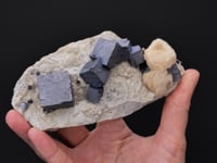 GALENA with CALCITE and SPHALERITE