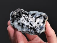 NEPTUNITE with BENITIOITE and NATROLITE