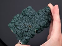 MALACHITE on QUARTZ