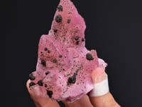 Cobaltoan CALCITE with KOLWEZITE ps. after CHALCOPYRITE