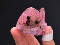 Cobaltoan CALCITE with KOLWEZITE ps. after CHALCOPYRITE
